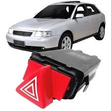 Botão do Pisca Alerta Audi A3 COD 8L0941509P  Original